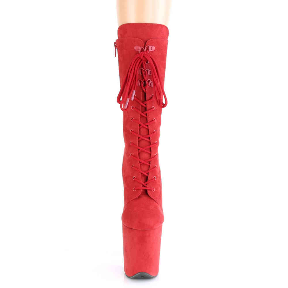 Pleaser - FLAMINGO1050FS Bottes de plateforme, Pole dance chaussures - Chaussures de pole dance - Rouge Product image